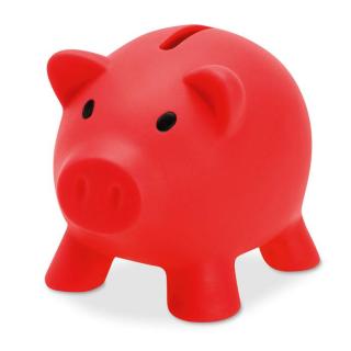 SOFTCO Piggy bank Red