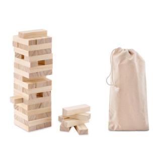 PISA Tower game in cotton pouch 