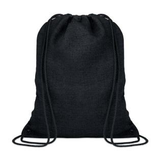 TOCAYO 1200D heathered drawstring bag Black