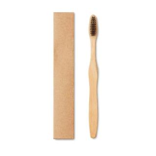 DENTOBRUSH Bamboo toothbrush in Kraft box Black