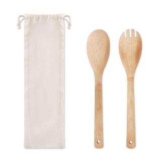 MAYEN SET Set bamboo utensils salad 