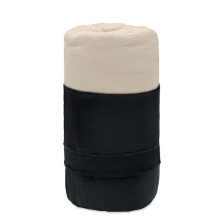 MUSALA RPET RPET Fleece-Reisedecke Beige