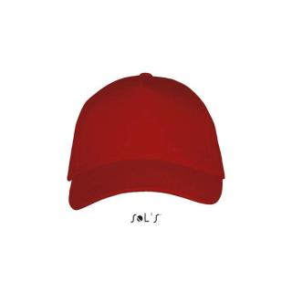 LONG BEACH FIVE PANEL CAP, rot Rot | M