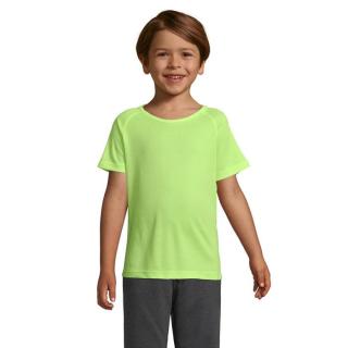 SPORTY KIDS T-SHIRT SPORT, neon yellow Neon yellow | 4XL