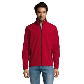 RACE MEN SOFTSHELL ZIP, red Red | XL