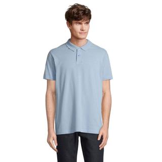 PULSE UNISEX POLO, sky blue pique Sky blue pique | S