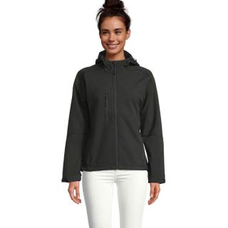 REPLAY WOMEN HOOD SOFTSHELL 