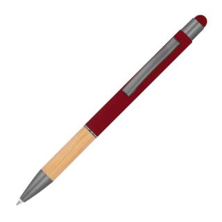 Ball pen with bamboo grip zone 