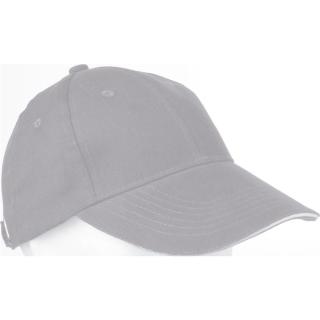 6-panel sandwich baseball cap Convoy grey