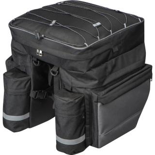Fahrradtasche für den Gepäckträger RAHEL Schwarz