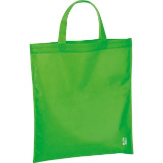 Shopping bag made of recycled non-woven PELAGIA Apple green