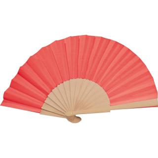Hand fan GERTA Red