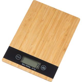 Digital bamboo kitchen scale 