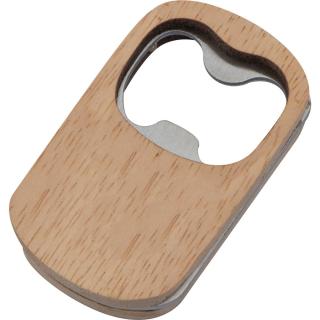 Bottle opener bamboo 