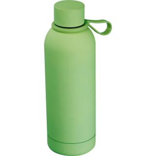 Rubberised drinking bottle with loop, 500 ml 
