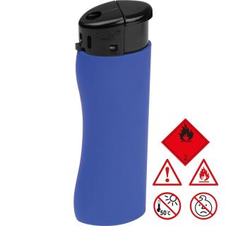 Ergonomic electronic lighter Dark blue