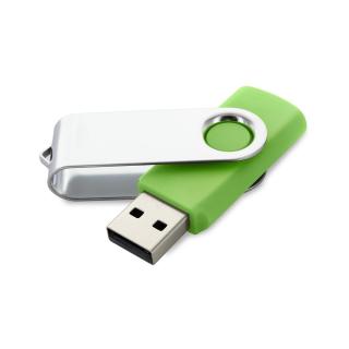 USB Stick Clip Hellgrün | 256 MB