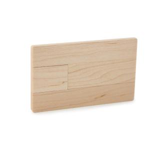 USB Stick Photocard Wood 