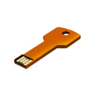 USB Stick Schlüssel Sorrento Orange | 128 MB