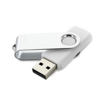 USB Stick Twister Weiß | 128 MB