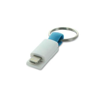 2-in-1 charging cable Blue