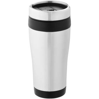 Elwood 410 ml insulated tumbler Silver/black