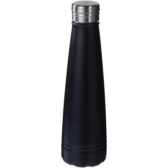 Duke 500 ml copper vacuum insulated water bottle Black