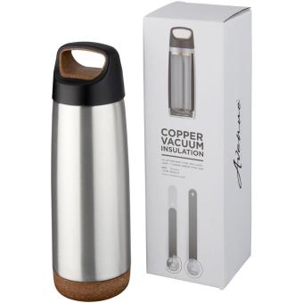Valhalla 600 ml copper vacuum insulated water bottle Silver