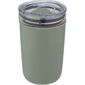 Bello 420 ml glass tumbler with recycled plastic outer wall Mint