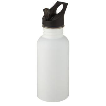 Lexi 500 ml stainless steel sport bottle White