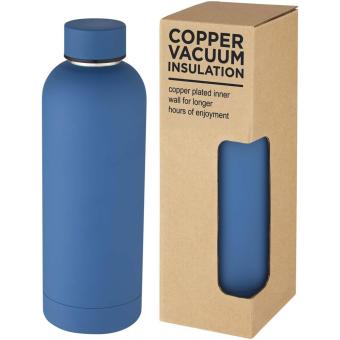 Spring 500 ml copper vacuum insulated bottle Blue
