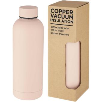Spring 500 ml Kupfer-Vakuum Isolierflasche Rosa