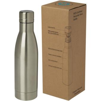 Vasa 500 ml RCS certified recycled stainless steel copper vacuum insulated bottle Titanium