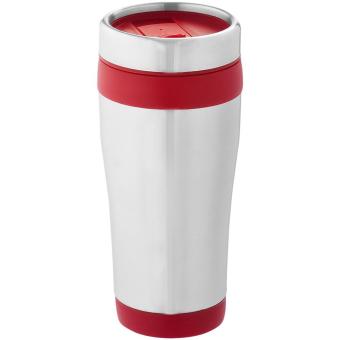 Elwood 410 ml RCS certified recycled stainless steel insulated tumbler Red