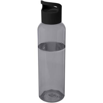 Sky  650 ml Sportflasche aus recyceltem Kunststoff Schwarz