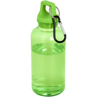 Oregon 400 ml RCS certified recycled plastic water bottle with carabiner Green