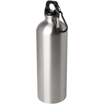 Oregon 750 ml RCS-zertifizierte, einwandige Trinkflasche aus Edelstahl mit Karabinerhaken Silber