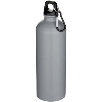 Oregon 750 ml matte RCS-zertifizierte, einwandige Trinkflasche aus recyceltem Edelstahl mit Karabinerhaken Grau