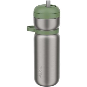 Mepal Twist 600 ml Thermo-Sportflasche Moosgrün