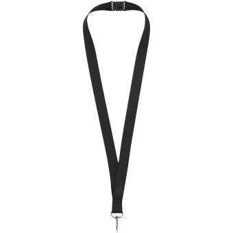 Lago lanyard with break-away closure 