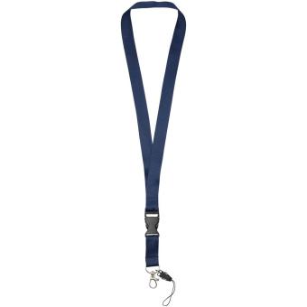Sagan phone holder lanyard with detachable buckle Navy