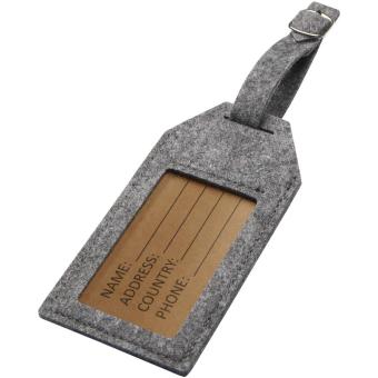 Tie luggage tag Convoy grey