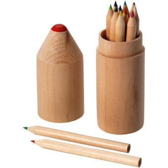 Bossy 12-piece coloured pencil set Nature