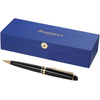 Waterman Expert Kugelschreiber (blaue Mine) Schwarz/gold