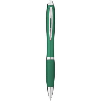 Nash Kugelschreiber mit farbigem Schaft und Griff Grün
