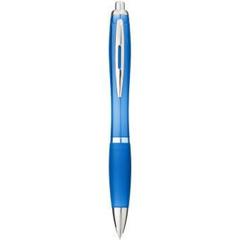 Nash ballpoint pen coloured barrel and grip (blue ink) Aqua