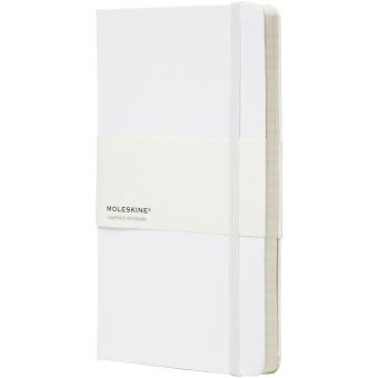 Moleskine Classic Hardcover Notizbuch L – liniert Weiß