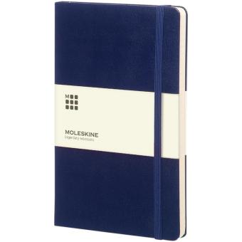 Moleskine Classic L hard cover notebook - ruled Navy