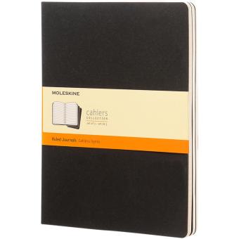 Moleskine Cahier Journal XL – liniert Schwarz