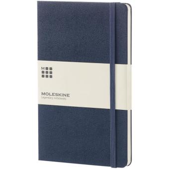 Moleskine Classic Hardcover Notizbuch L – blanko Saphir